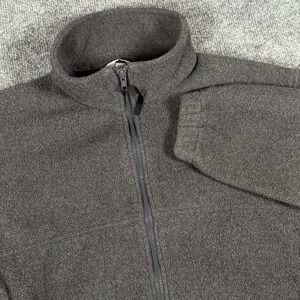 Gander Mountain Mens Jacket Medium Full Zip Fleece Made in USA Outdoor Hiking
